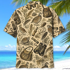 Quail Hunting Vintage Hawaiian Shirt