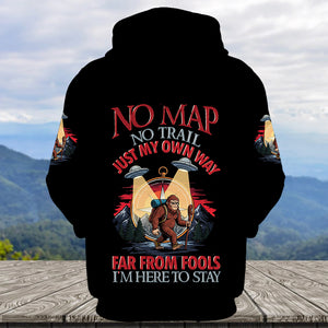 No Map No Trails Just My Own Way All Over Print Shirt