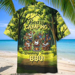 Bear Family BBQs Hawaiian shirt