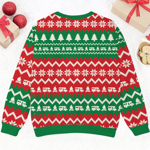 Burnt Marshmallow Xmas Ugly Sweater