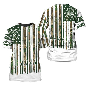 Custom Name Fishing Rods All Over Print Shirt