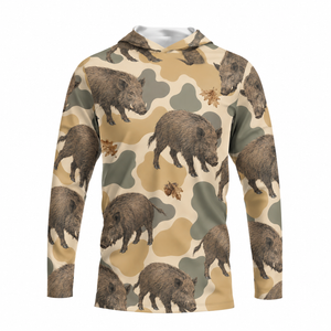 Feral Hog Camouflage All Over Print Shirt