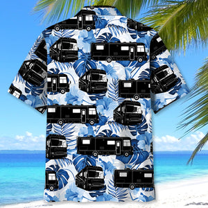Nature Class A Sleeper Rv Hawaiian Shirt