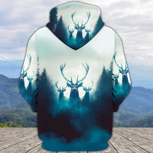 Nature Dears All Over Print Shirt