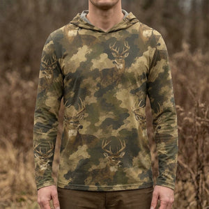 Deer Camouflage Graphic Shirt