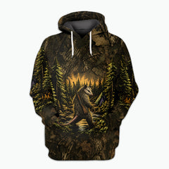 Opossum Camouflage Hunting All Over Print