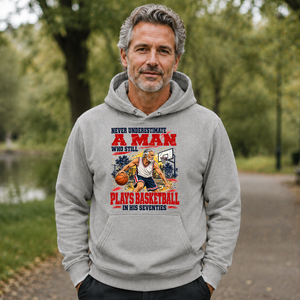 A Man Still Plays Basketball In His 70s - 5-HS2D-Ash