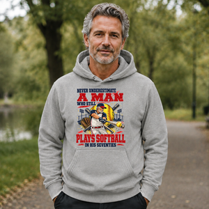 A Man Still Plays Softball In His 70s - 5-HS2D-Ash