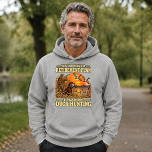 I Plan On Duck Hunting Vintage - 5-HS2D-Ash