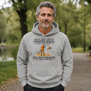 All Men Are Created Equal Pheasants Hunting 70s - 5-HS2D-Ash
