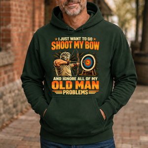 I Just Want To Go Shoot My Bow - 5-HS2D-ForestGreen