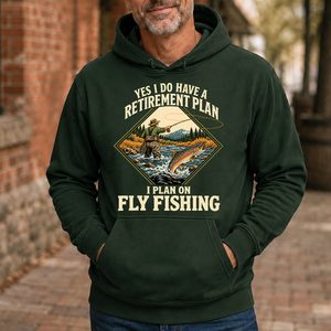 I Plan On Fly Fishing - 5-HS2D-ForestGreen