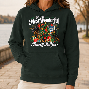 Wonderful Christmas Rottweiler - 5-HS2D-ForestGreen