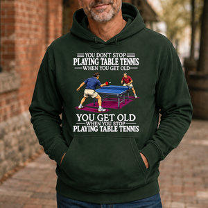Old Man Don't Stop Table Tennis - 5-HS2D-ForestGreen