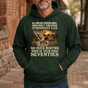 Vintage Duck Hunting Strongest Man In Seventies_ - 5-HS2D-ForestGreen