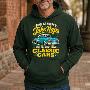 Grandpas Drive Classic Cars - 5-HS2D-ForestGreen