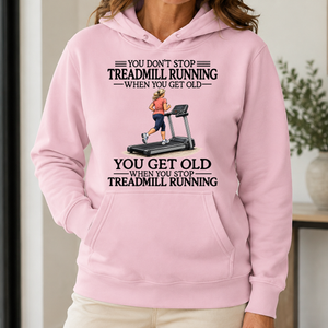 Don't Stop Treadmill Running Woman - 5-HS2D-LightPink