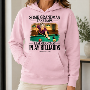 Real Grandmas Play Billards - 5-HS2D-LightPink