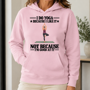 I Do Yoga Because I Like It - 5-HS2D-LightPink