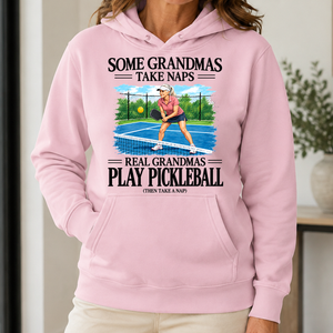 Real Grandmas Play Pickleball - 5-HS2D-LightPink