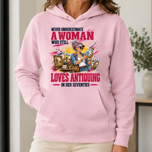 A Woman Still Loves Antiquing In Her 70s - 5-HS2D-LightPink
