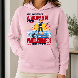 A Woman Still Paddleboards In Her 70s - 5-HS2D-LightPink