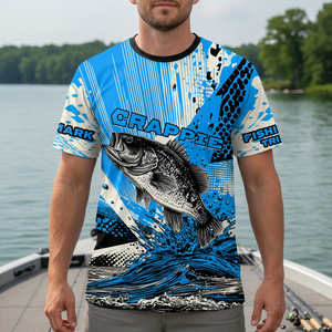 Custom Name Crappie Fish All Over Print Shirt
