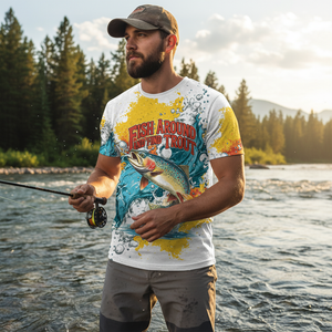 Fish Around And Find Trout Rainbow Trout All Over Print Shirt
