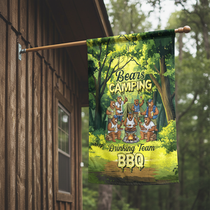 Bear Family BBQs Flag Decor