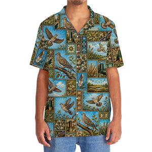 Dove Hunting Vintage Hunting Pattern Hawaiian Shirt