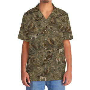 Quail Hunting Camo Hawaiian Shirt
