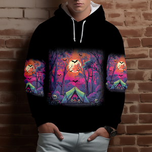 Skull Tent Adventure All Over Print Shirt