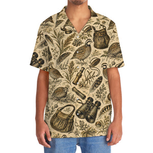 Quail Hunting Vintage Hawaiian Shirt