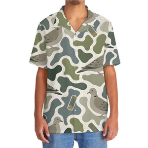 Dove Camouflage Hunting Funny Pattern Hawaiian Shirt