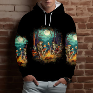 Spooky Camping Crew Halloween All Over Print Shirt