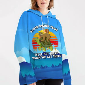 Funny Slow Hiking Team All Over Print Shirt
