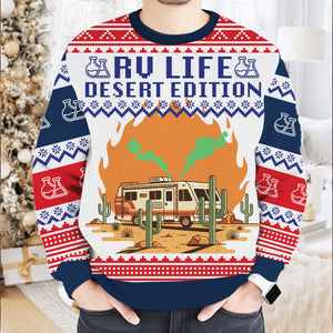 Rv Life Desert Edition Ugly Sweater