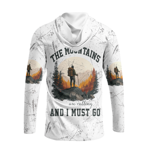 The Mountains Are Calling And I Must Go All Over Print Shirt