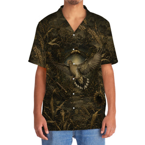 Dove Hunting Dark Camo Hawaiian Shirt