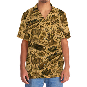 Vintage Deer Hunting Hawaiian Shirt