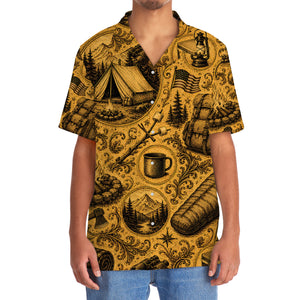 Camping Vintage Legend Art Hawaiian Shirt
