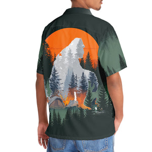 Campfire Stories with Bigfoot Hawaiian Shirt