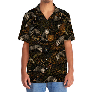 Virginia Opossum Halloween Hawaiian Shirt