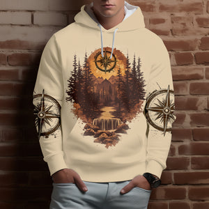 Into The Forest I Go To Lose My Mind And Find My Soul Brown All Over Print Shirt