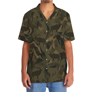 Elk Hunting Hawaiian Shirt