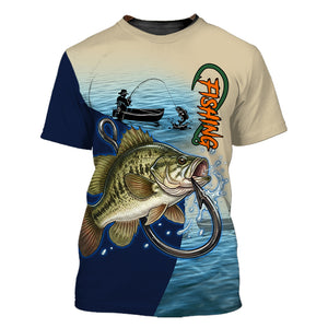 Bass Fishing All Over Print Shirt