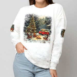 It's The Most Wonderful Time Of Christmas Camping All Over Print Shirt