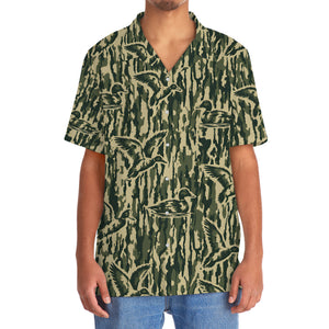 Duck Stripe Camouflage Hawaiian Shirt
