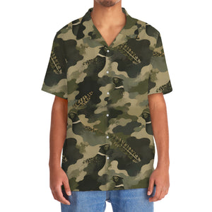Pheasant Camouflage Ring Necked Pattern Hawaiian Shirt