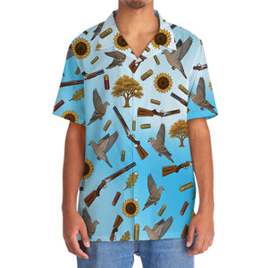 Blue Dove Hunting Hawaiian Shirt